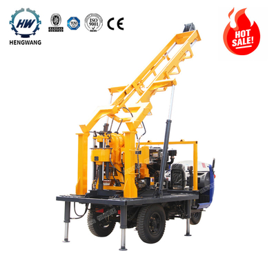 O preço da máquina de Borewell da água na Índia, reboque montou a água que fura bem equipamentos para a venda, preço da máquina de perfuração da água na Índia